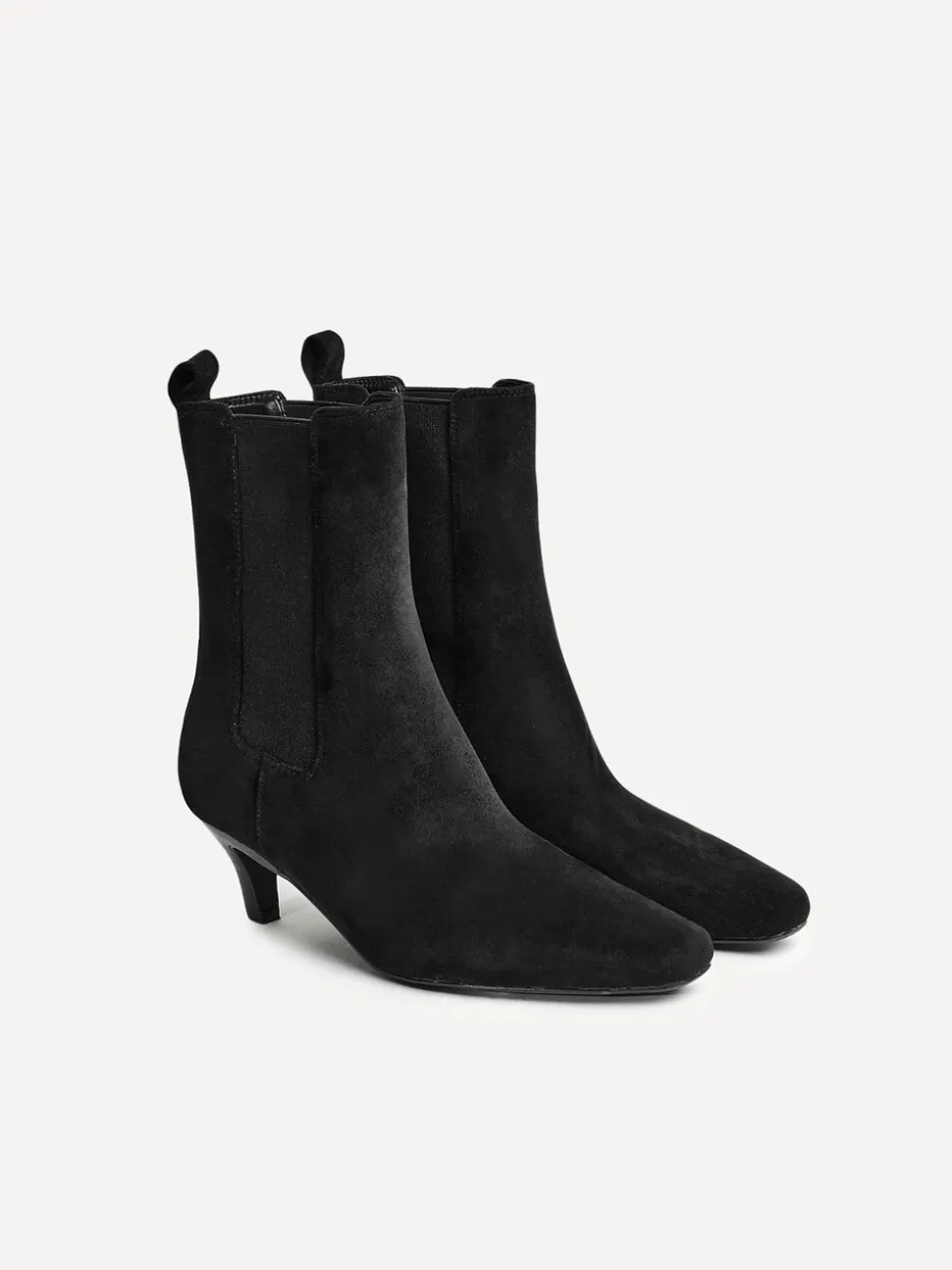 Zwart - Linzi Ritual Kitten Heeled Chelsea Boots