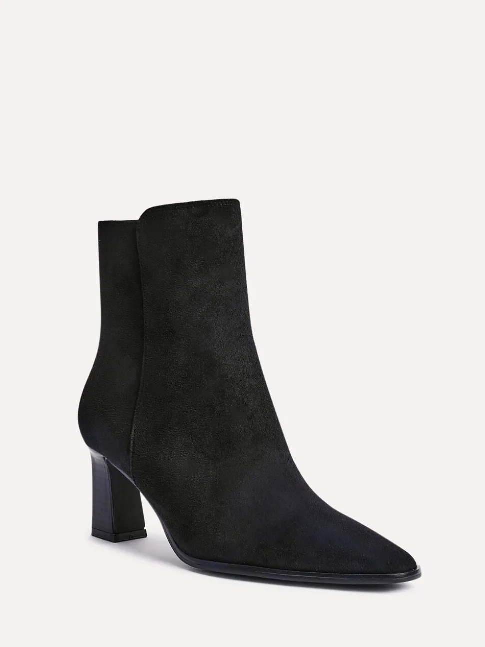 Zwart - Linzi Thorn Stacked Block Heel Ankle Boots