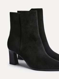 Zwart - Linzi Thorn Stacked Block Heel Ankle Boots