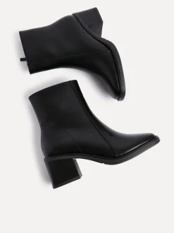 Zwart - Linzi Wander Block Heel Ankle Boots