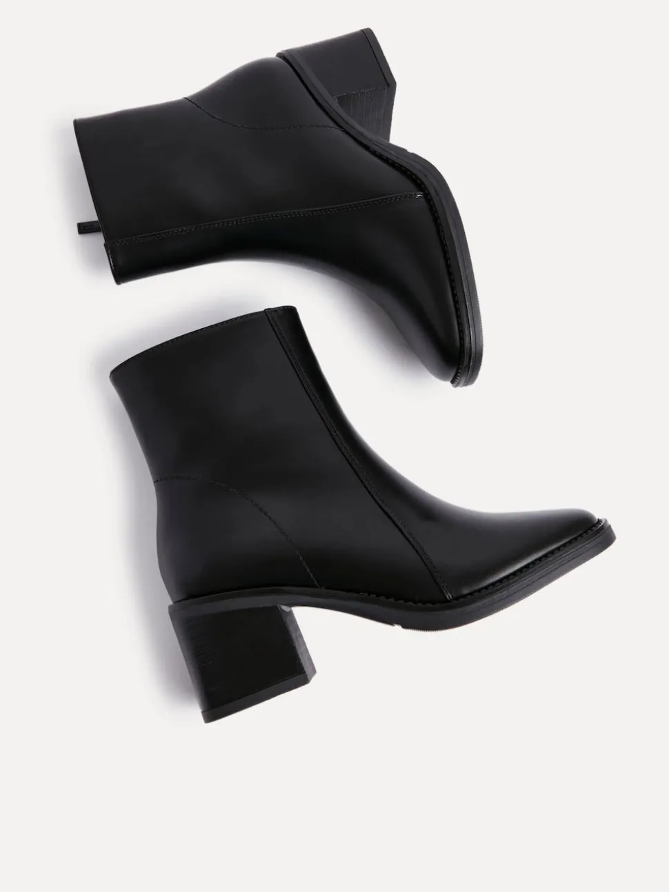 Zwart - Linzi Wander Block Heel Ankle Boots
