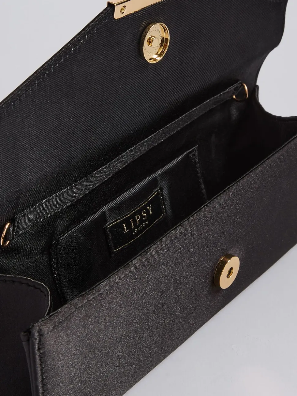 Zwart - Lipsy Clutch Bag