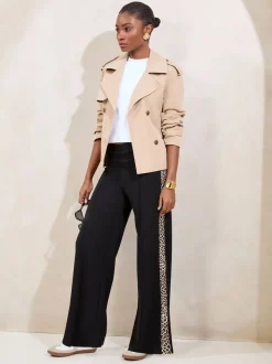 Zwart - Lipsy Printed Side Stripe Trousers