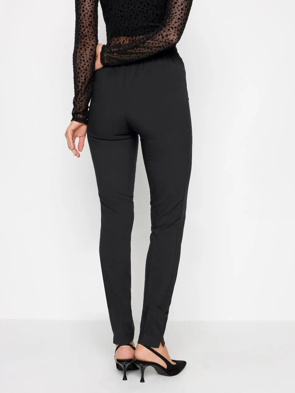Zwart - Long Tall Sally - Skinny broek
