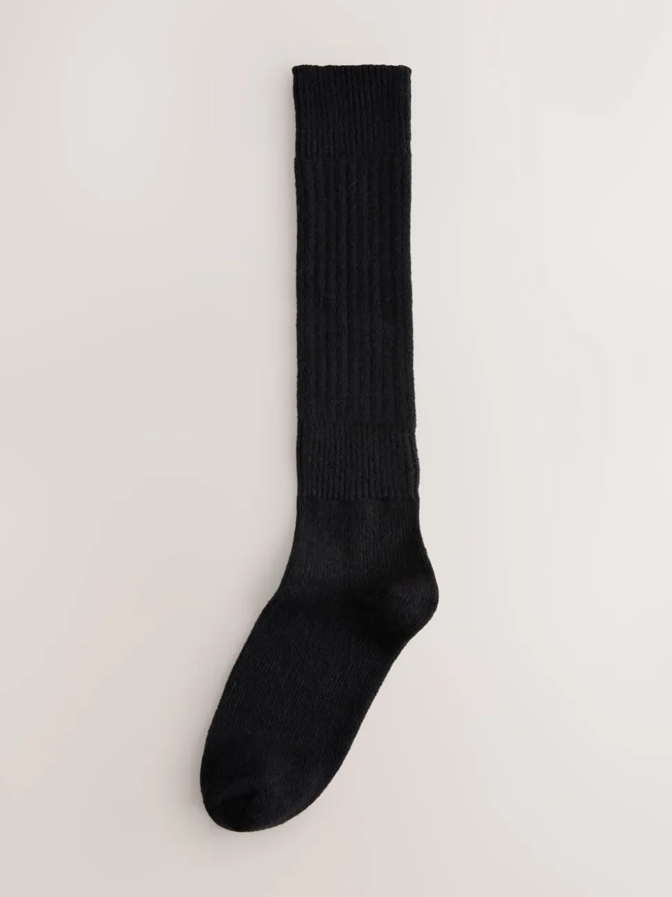 Zwart - Longline Slouchy Socks 1 Pack