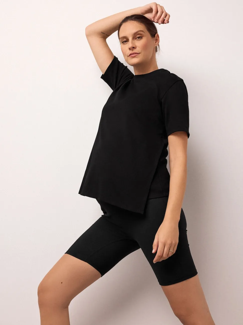 Zwart - Maternity Sports Shorts