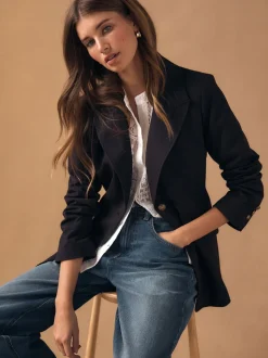 Zwart - Mid Rise Stretch Bootcut Jeans