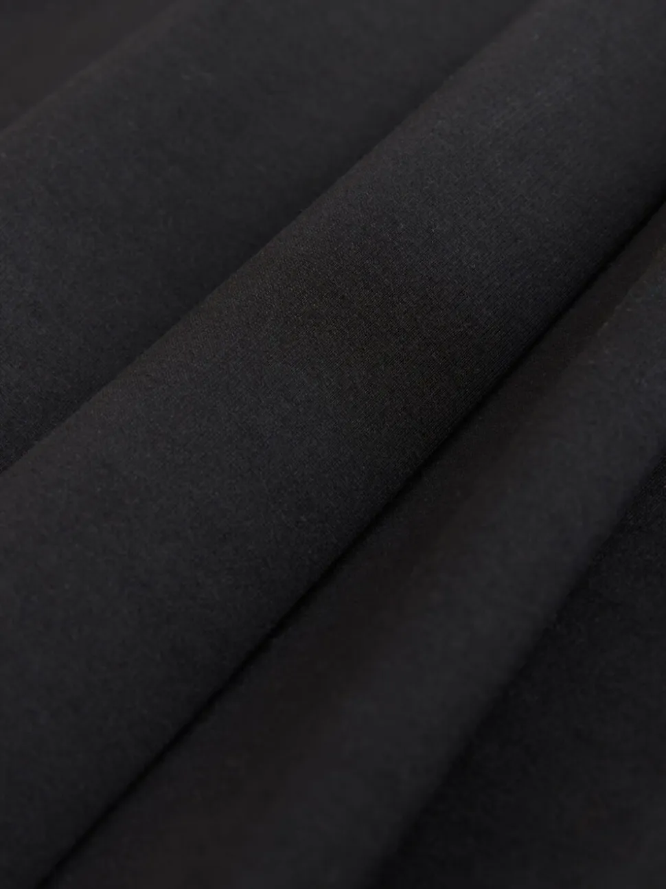 Zwart - Mini Jersey Pleated Skirt