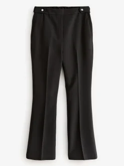 Zwart - Modieus gesneden bootcut broek