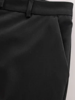 Zwart - Modieuze Hourglass broek met bootcut