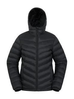 Zwart - Mountain Warehouse Seasons Womens Water-Resistant Padded Jacket