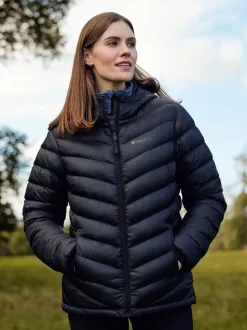 Zwart - Mountain Warehouse Seasons Womens Water-Resistant Padded Jacket