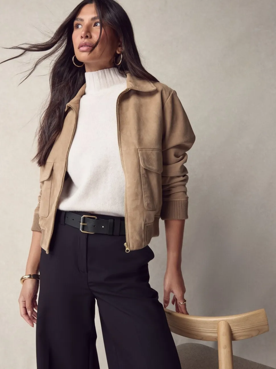 Zwart - N. Premium casual leren riem van Italiaans fabricaat