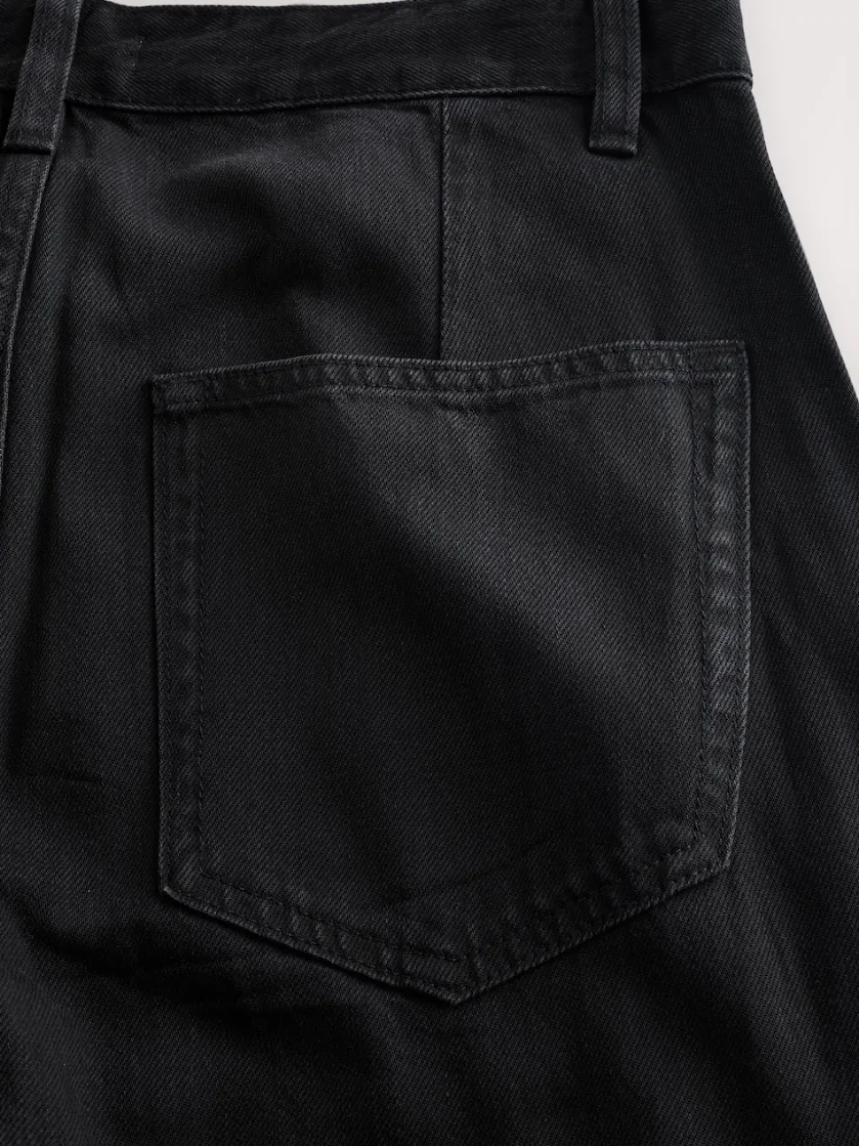 Zwart - N. Premium Palazzo-jeans met wijde pijpen