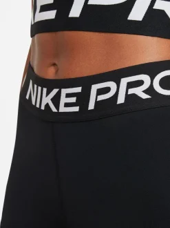 Zwart - Nike - Pro short van 3 inch