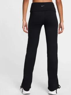 Zwart - Nike One hoge taille wijde pijp leggings