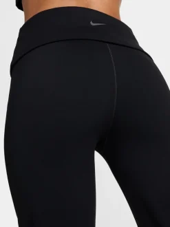 Zwart - Nike One hoge taille wijde pijp leggings