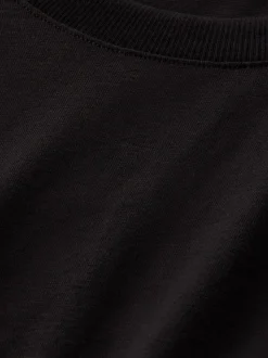 Zwart - Nike One Relaxed Dri-FIT top met lange mouwen
