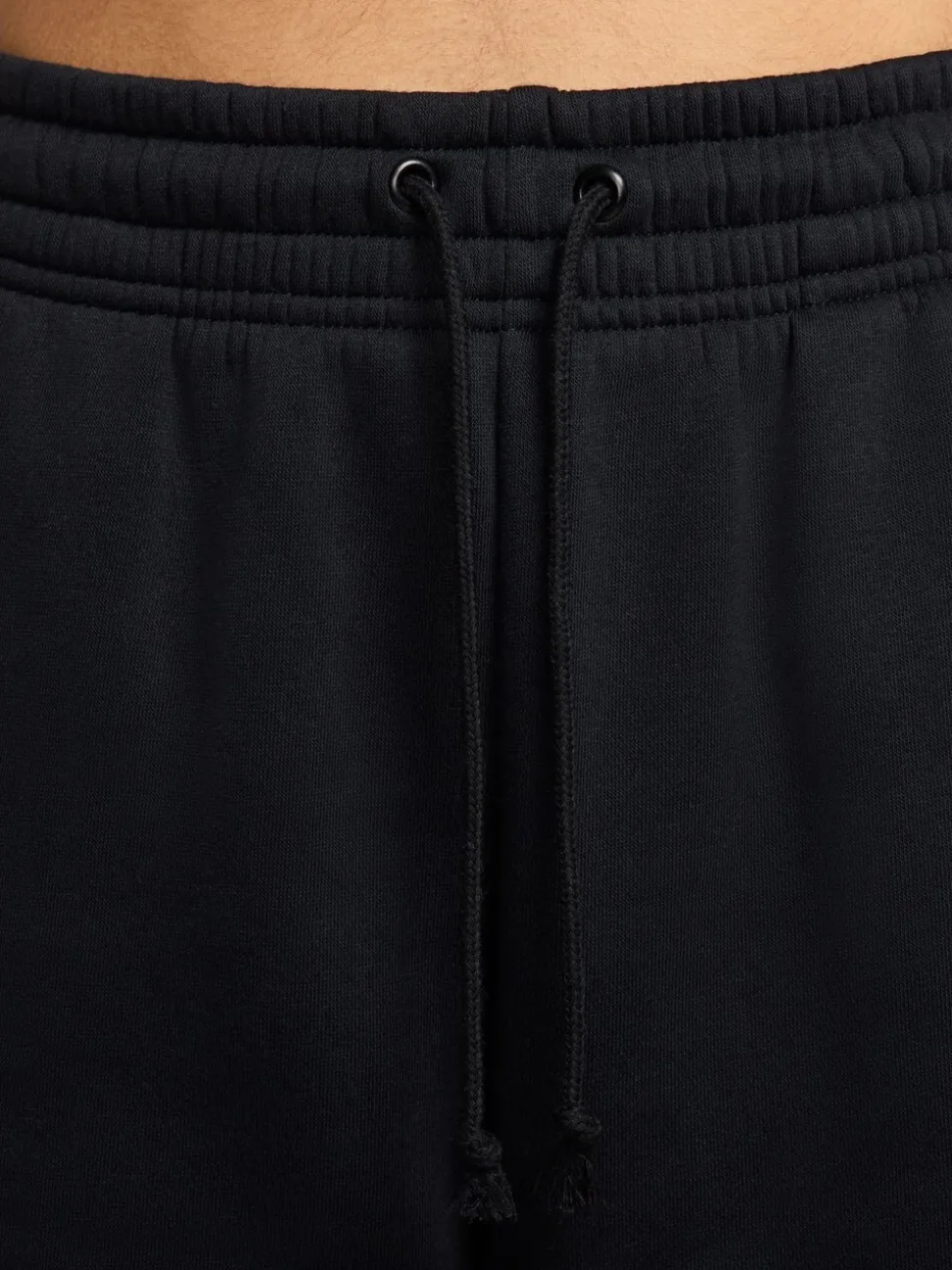 Zwart - Nike oversized Phoenix joggingbroek van fleece met hoge taille