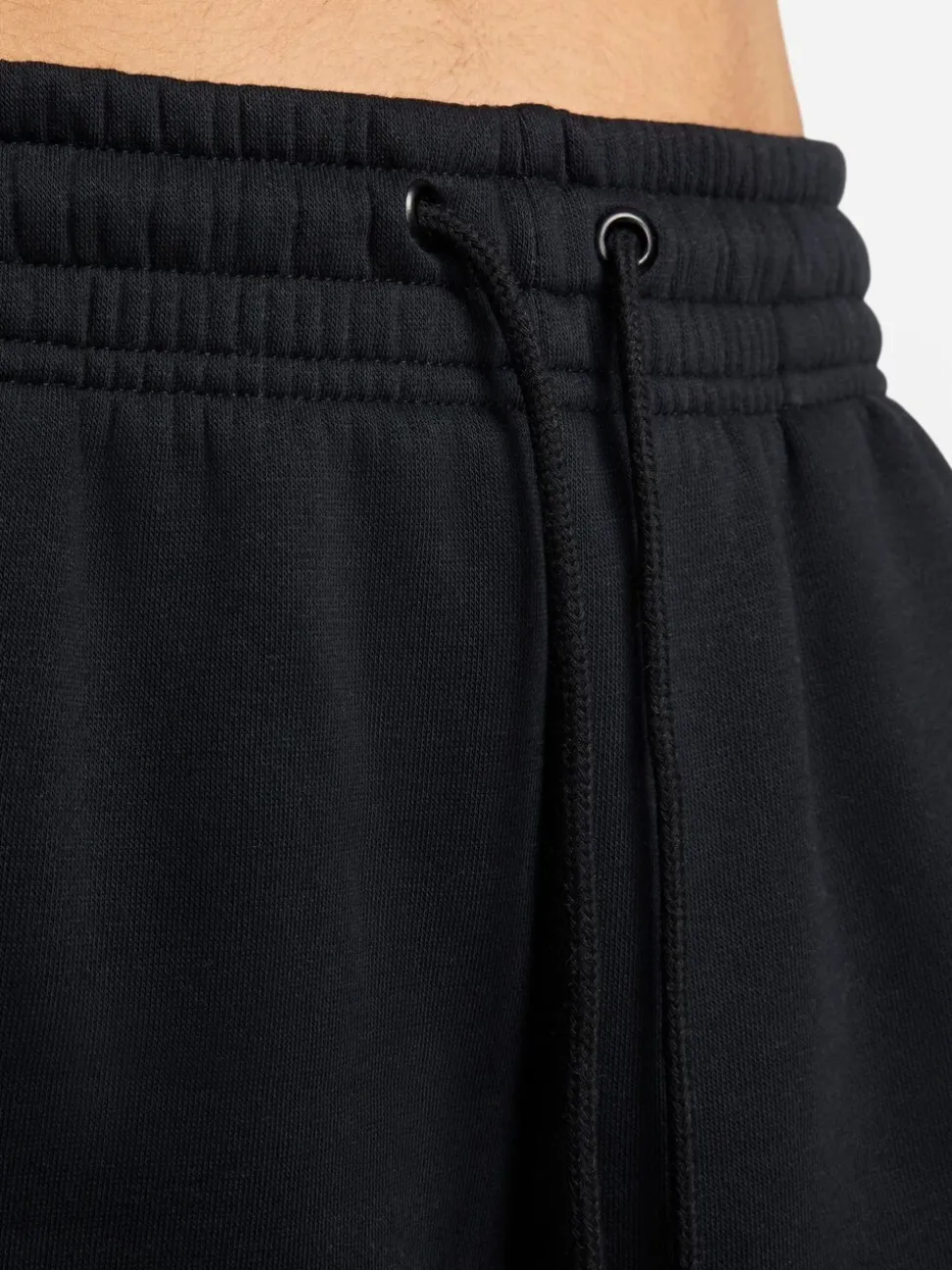 Zwart - Nike oversized Phoenix joggingbroek van fleece met hoge taille