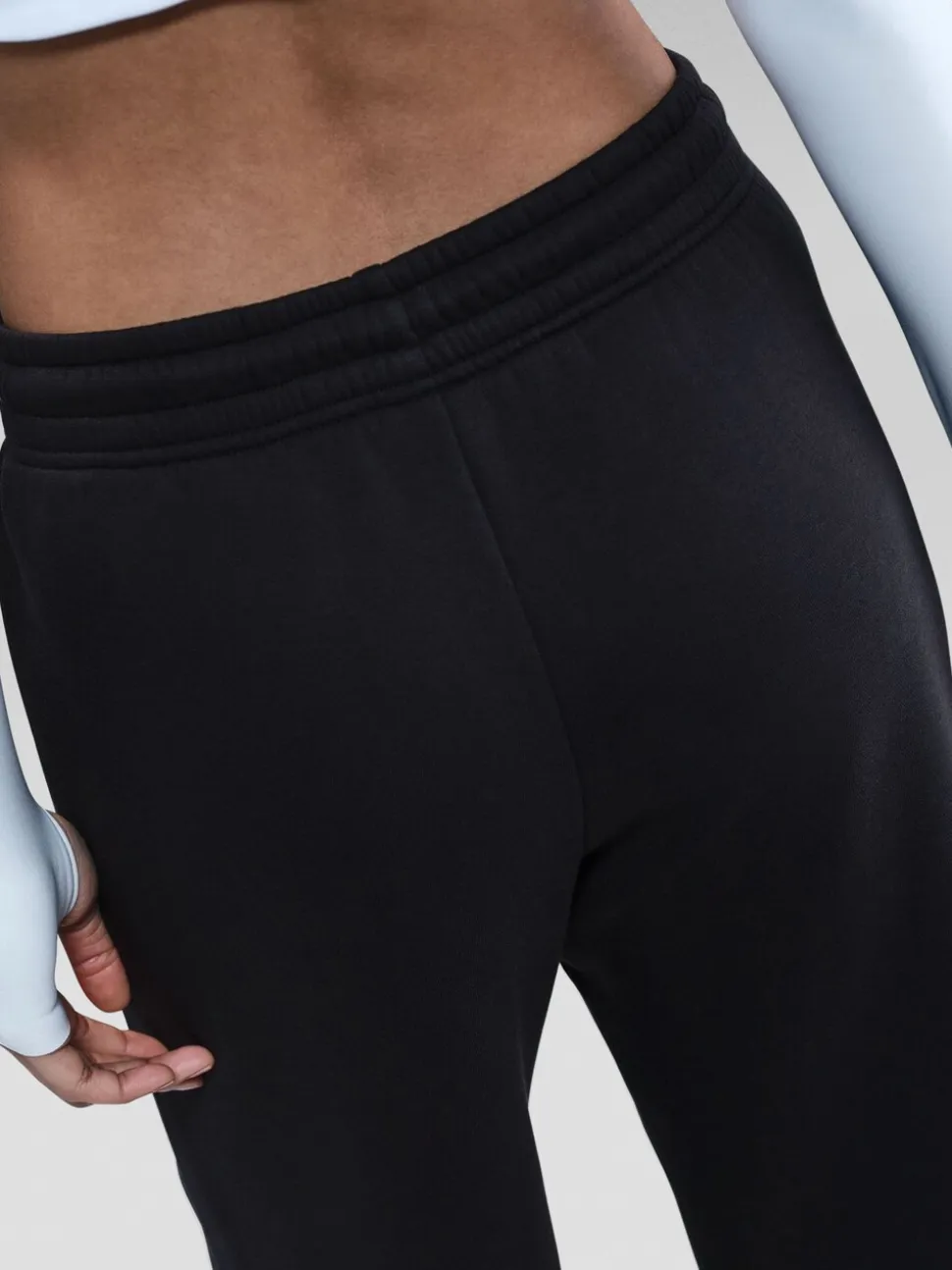 Zwart - Nike Sportswear Phoenix Fleece High Waisted Wide Leg Joggers