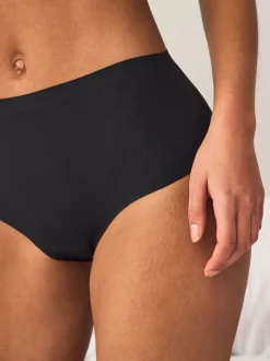 Zwart - No VPL Period Knickers 2 Pack