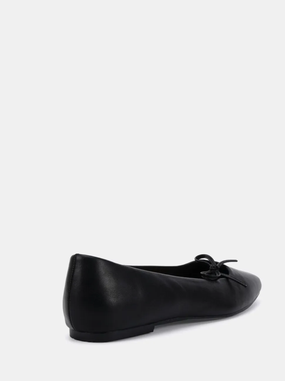 Zwart - Novo Camilla Asymetric Bow Ballerinas