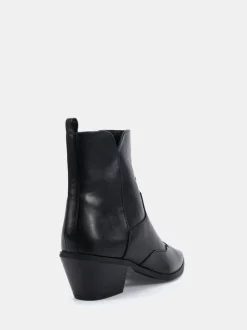 Zwart - Novo Diablo Low Heel Western Boots