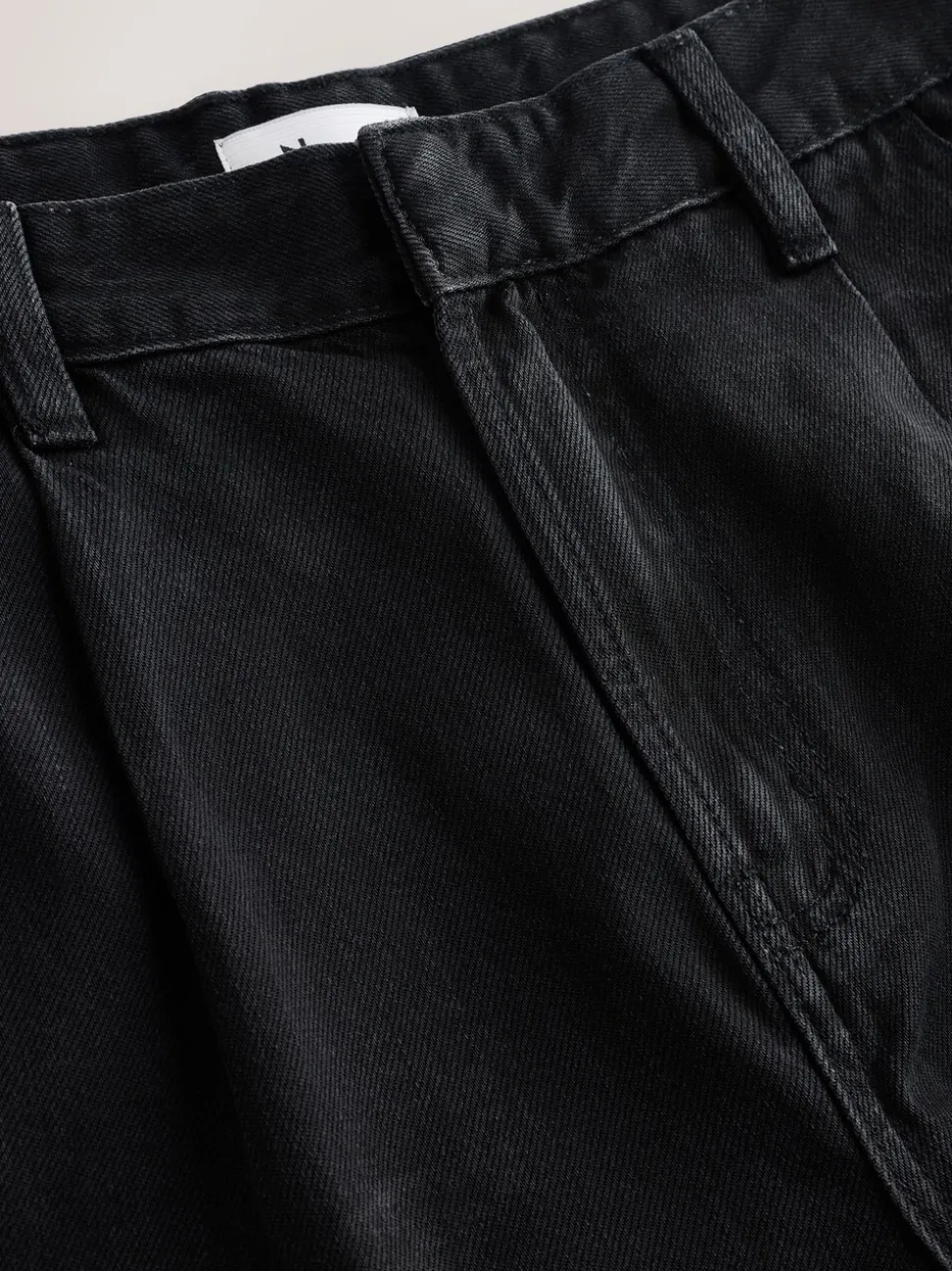 Zwart - N.Premium High Rise Culotte Jeans