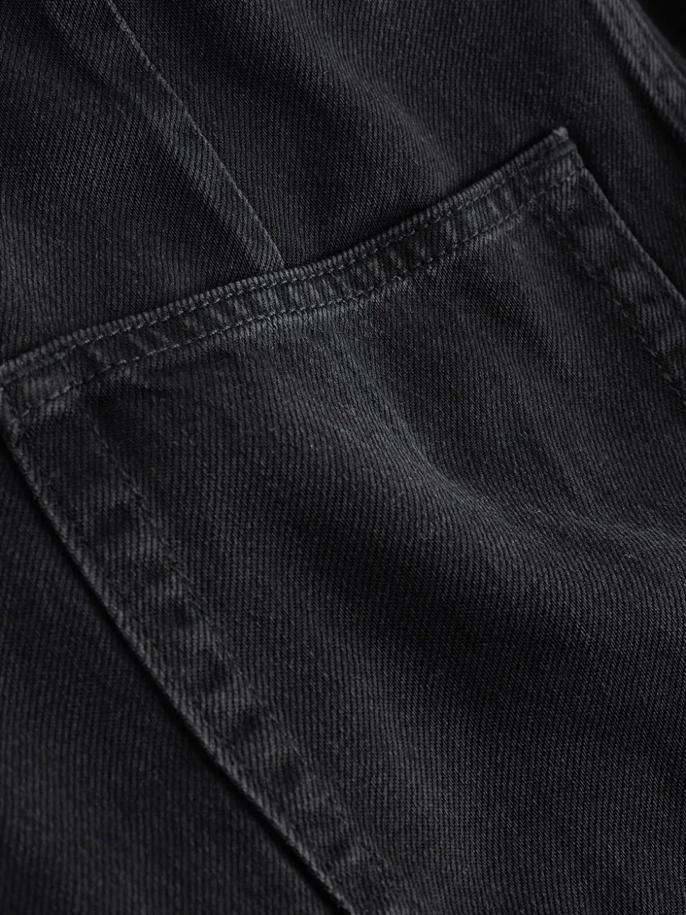 Zwart - N.Premium High Rise Culotte Jeans