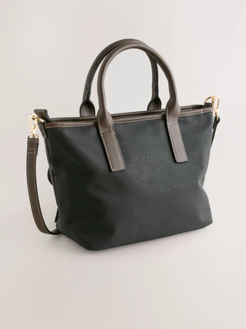 Zwart - Nylon crossbodytas