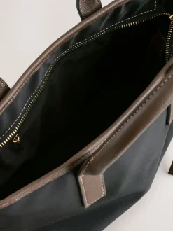 Zwart - Nylon crossbodytas
