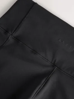 Zwart - Outdoor legging met fleecevoering en warme handgreep