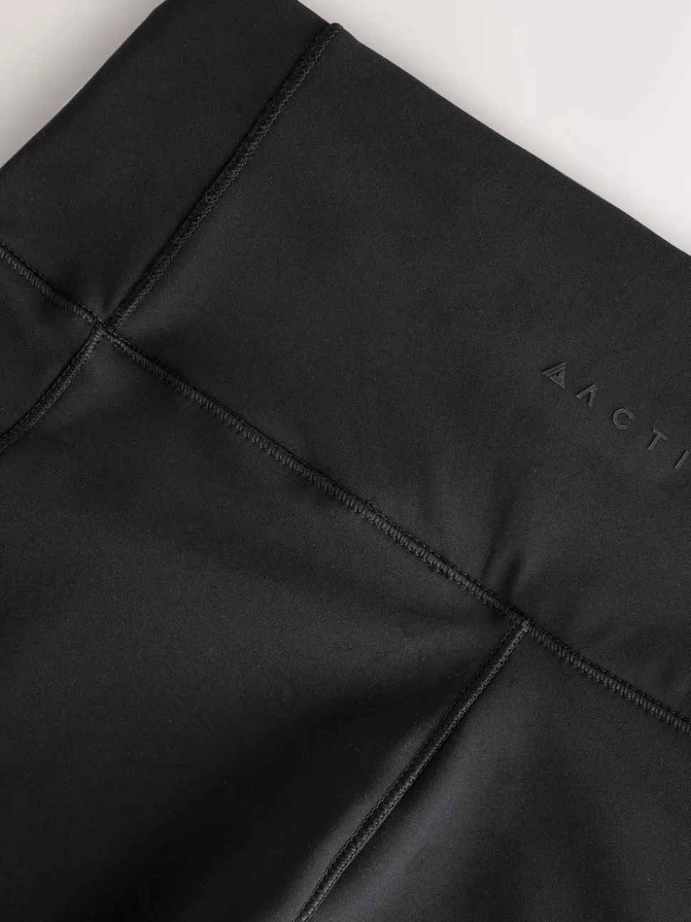 Zwart - Outdoor legging met fleecevoering en warme handgreep