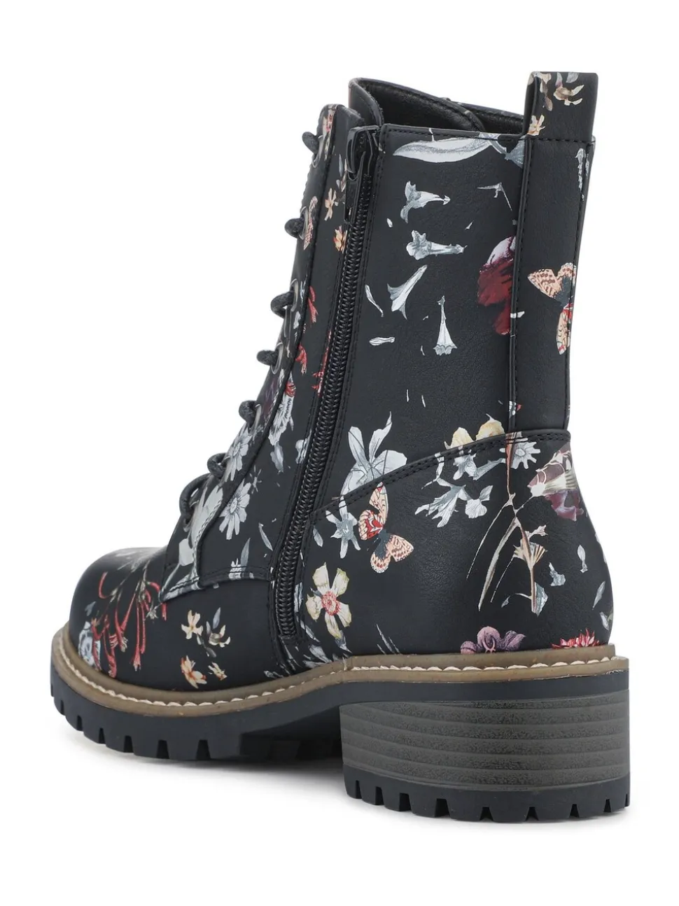 Zwart - Pavers Wide Fit Lace-Up Ankle Boots