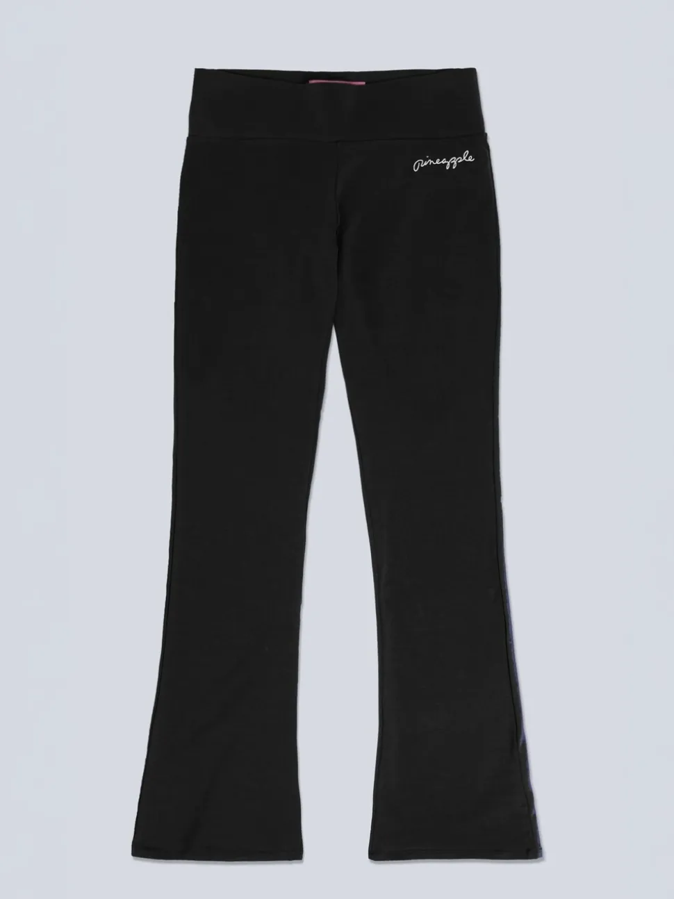 Zwart - Pineapple - Slim-fit jersey broek