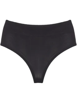 Zwart - Pour Moi - Hourglass Shapewear sterk buikcorrigerende string