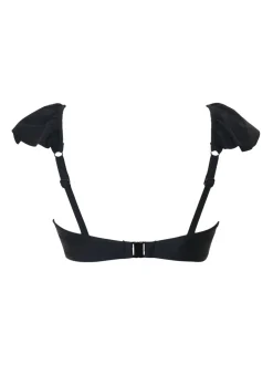 Zwart - Pour Moi Bermuda Underwired Frill Top