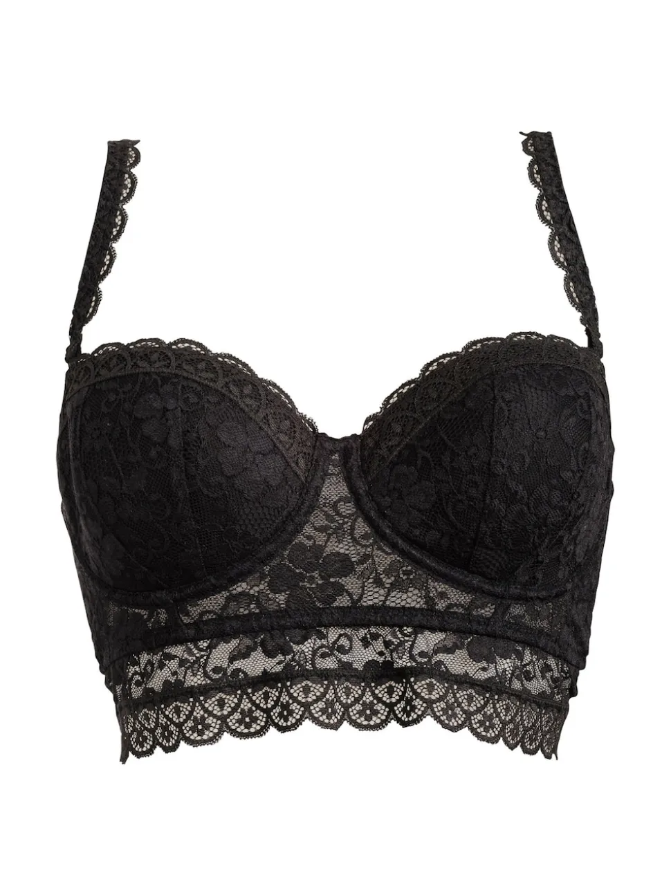 Zwart - Pour Moi Rebel Bra