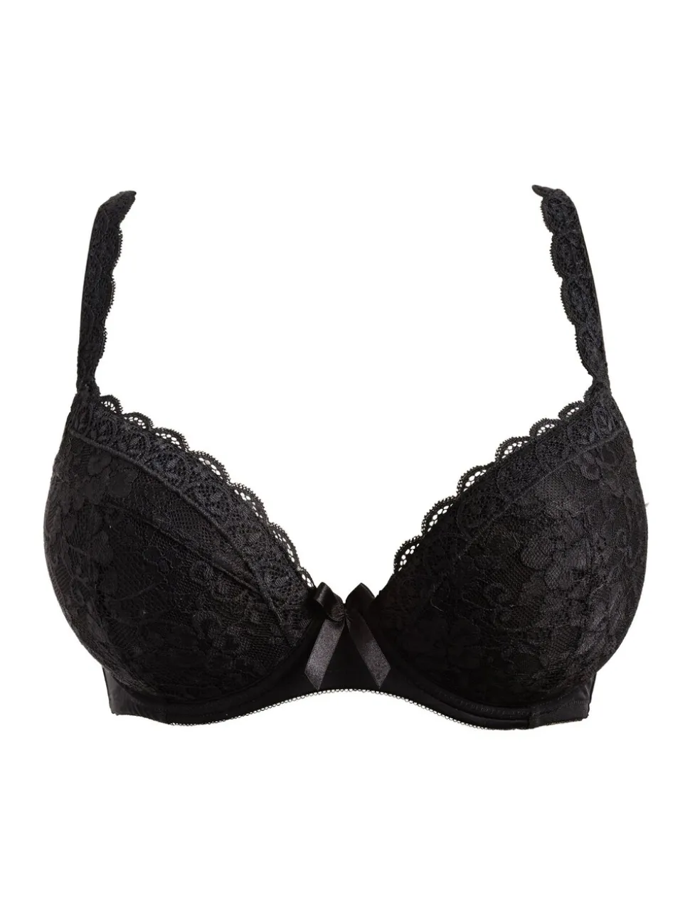Zwart - Pour Moi Rebel Bra