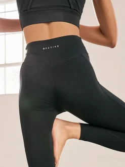 Zwart - Power Active Leggings met zak