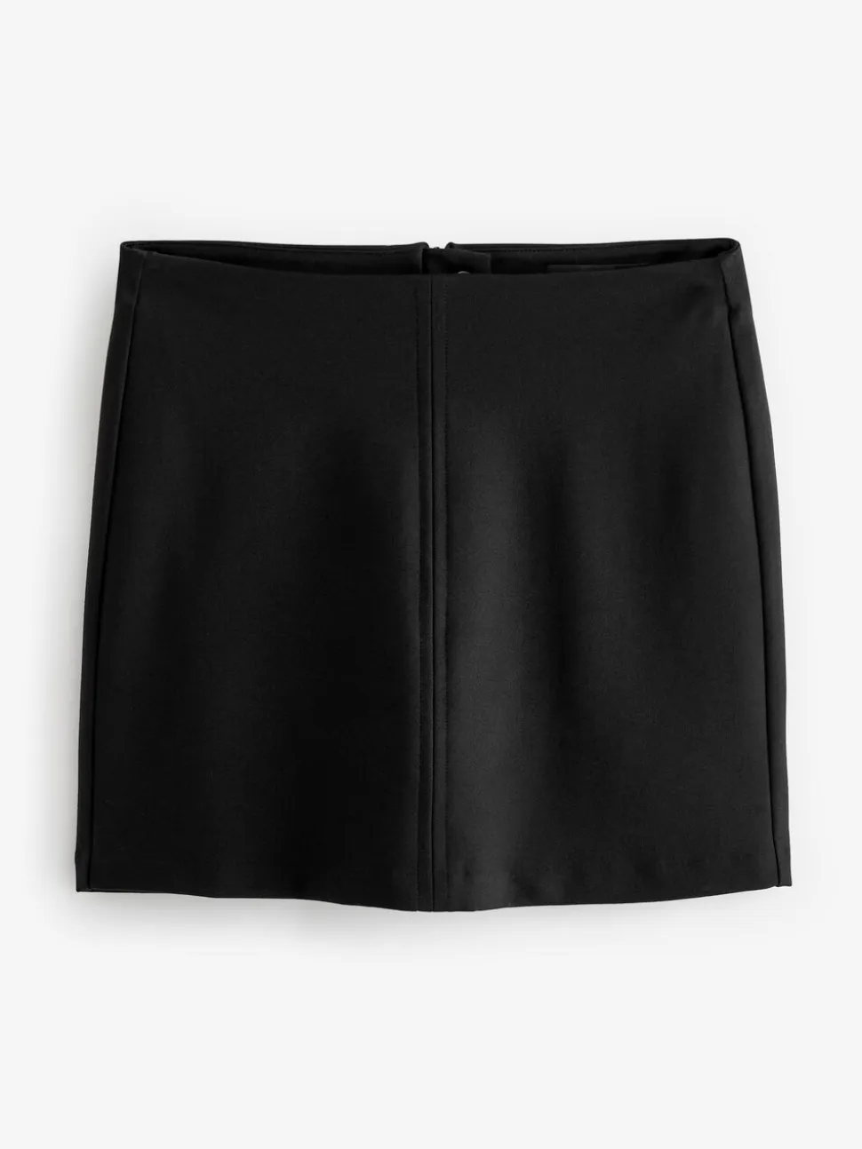 Zwart - Premium Jersey Mini Skirt