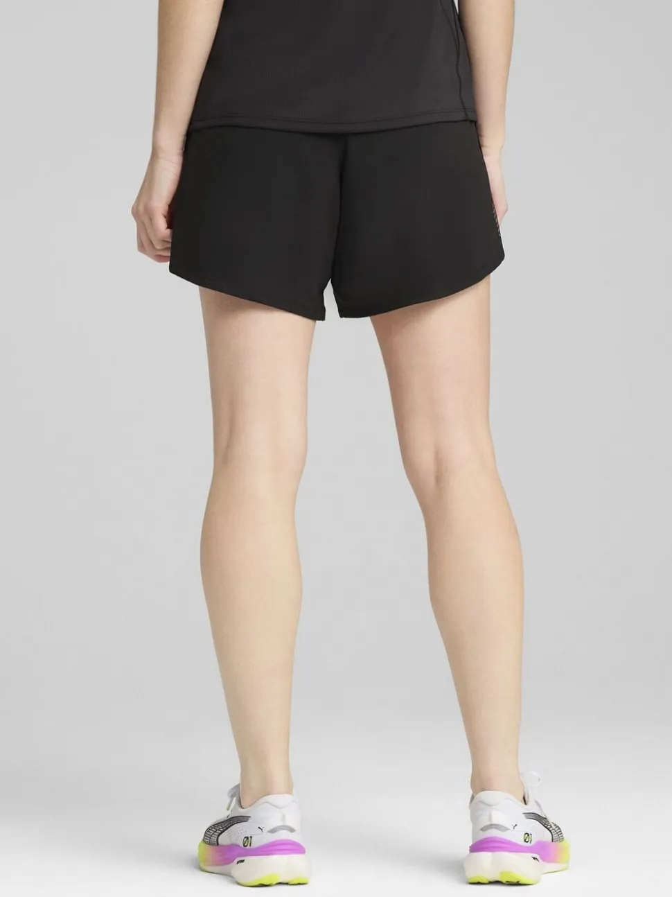 Zwart - Puma Womens Velocity 5" Running Shorts