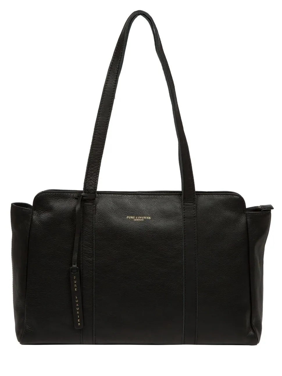 Zwart - Pure Luxuries London Olney Leather Handbag