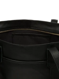 Zwart - Pure Luxuries London Olney Leather Handbag