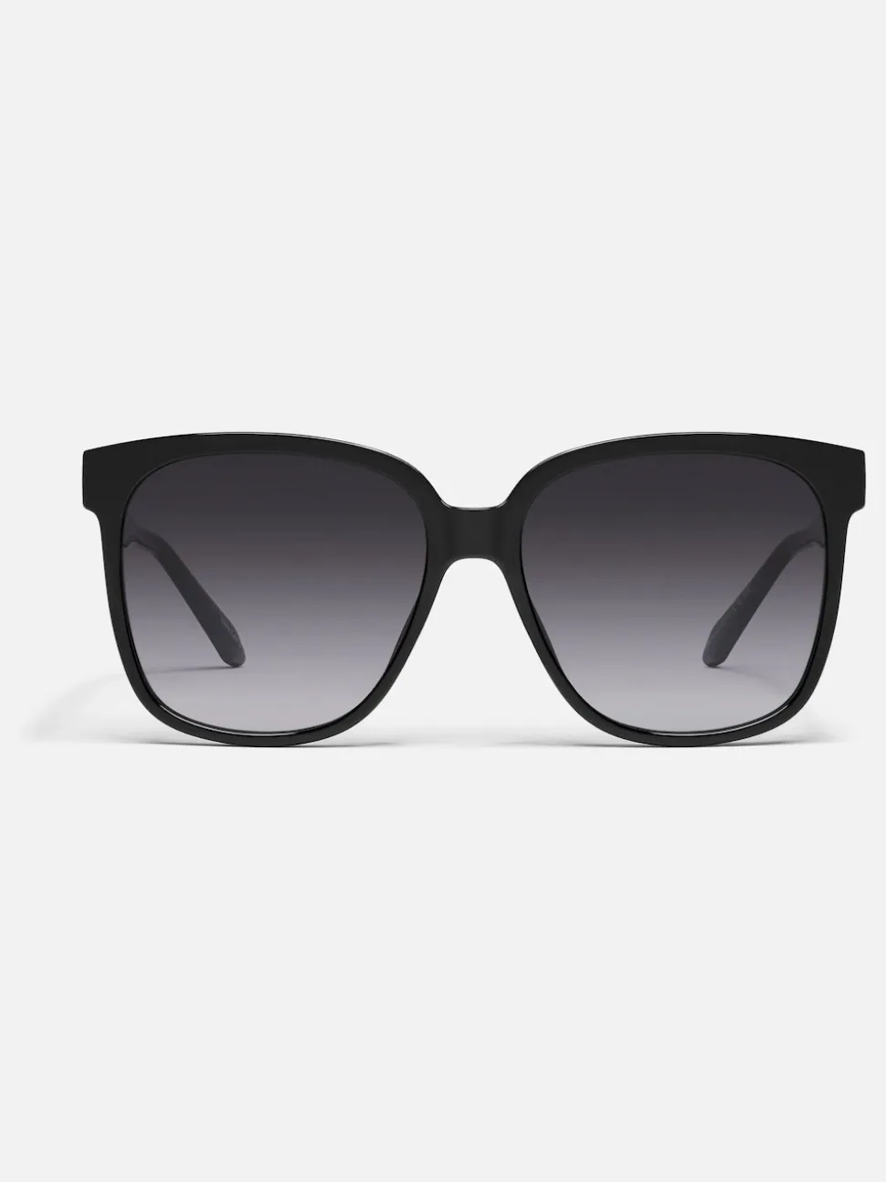 Zwart - QUAY Wide Awake Sunglass