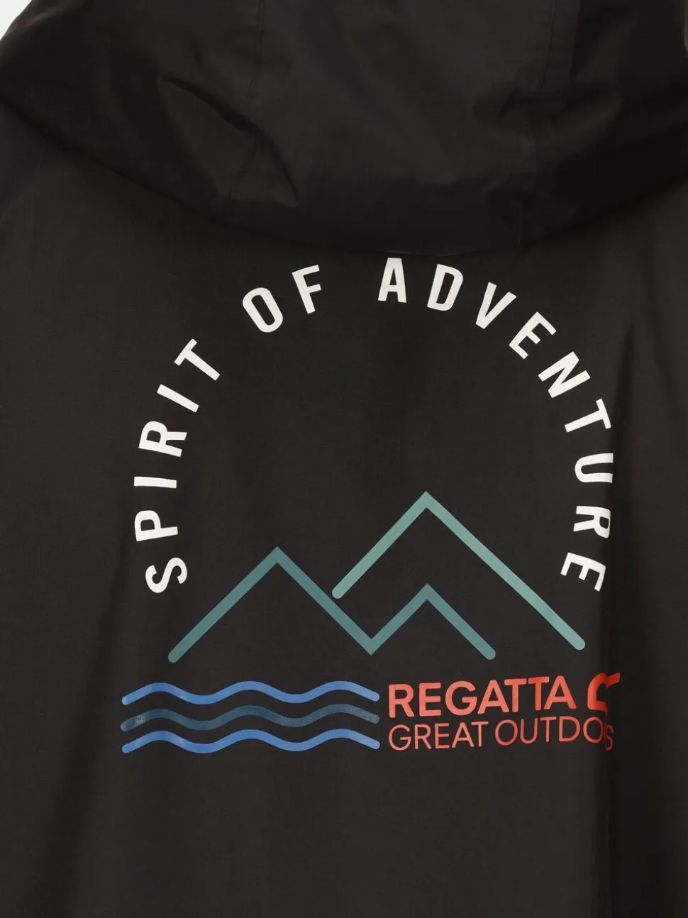 Zwart - Regatta - Waterdichte omkleedjas voor volwassenen