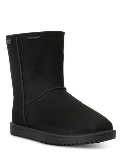 Zwart - Regatta Risley Behaaglijke halflange waterdichte Boots met voering van imitatiebont