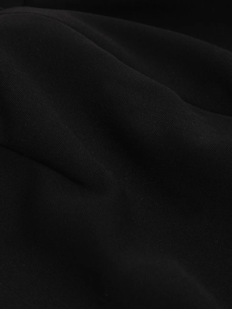 Zwart - Reiss Gabi geplooide crêpe kokerrok