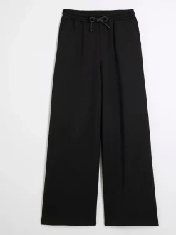 Zwart - River Island Premium Wide Leg Joggers